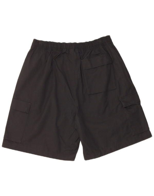 Nike Mens Cargo Shorts Grande W34 Algodão Preto