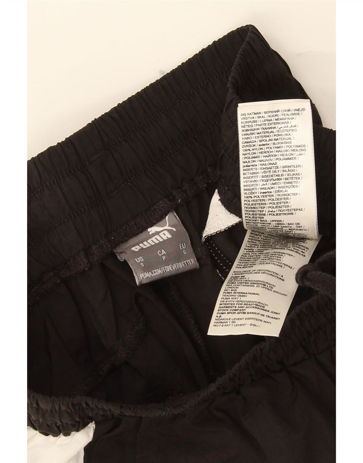 Pantaloni scurți sport grafic Puma pentru bărbați, negru, poliester color bloc