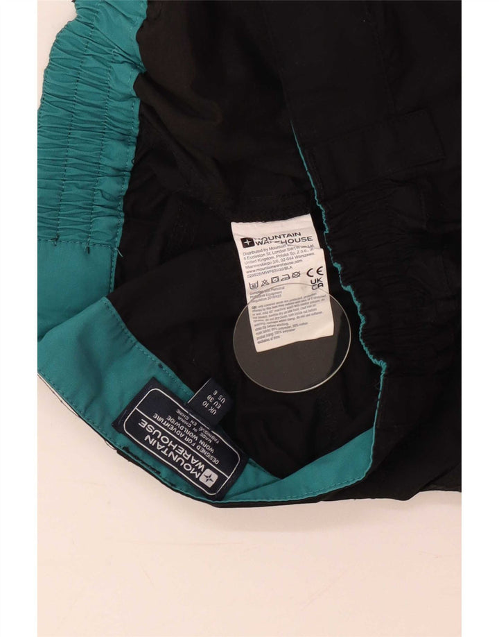Pantaloncini chino da donna Mountain Warehouse UK 10 piccoli W26 poliestere nero