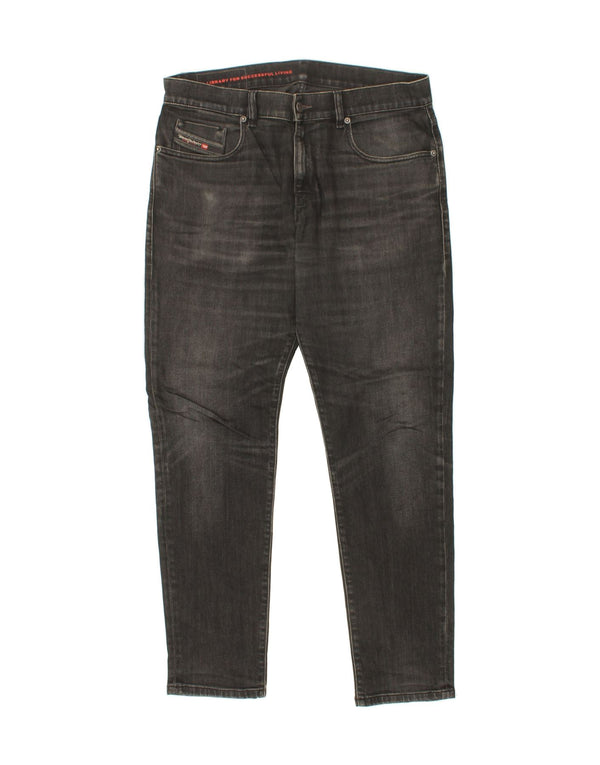 Jeans slim da uomo DIESEL W32 L30 cotone grigio