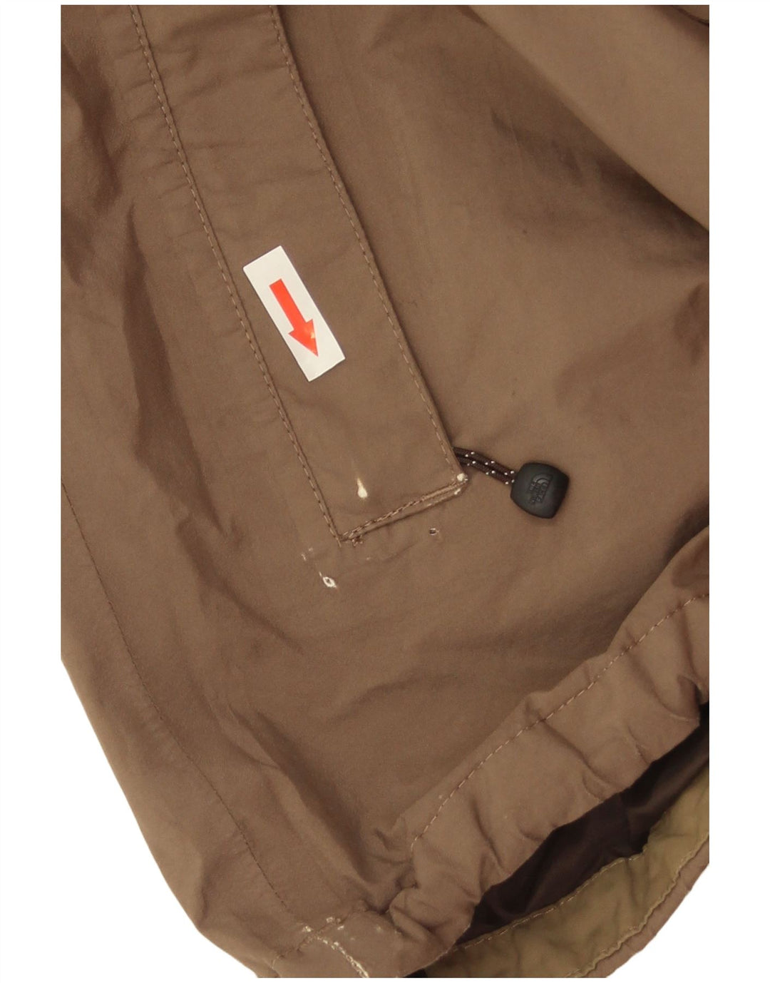 The North Face Herren-Regenjacke mit Kapuze, UK 40, Größe L, braun, Polyester