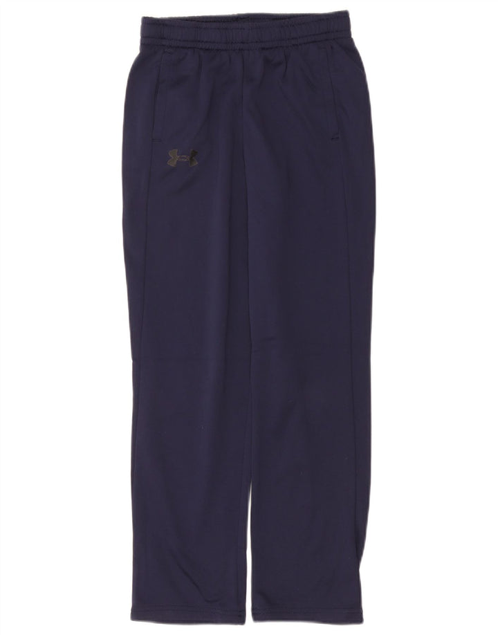 UNDER ARMOUR Træningsdragtbukser til drenge 9-10 år Medium Navyblå polyester
