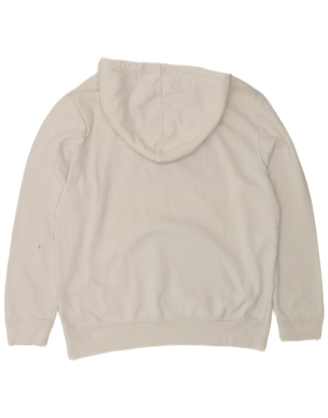 Gap Mens Graphic Hoodie Jumper Large White Cotton