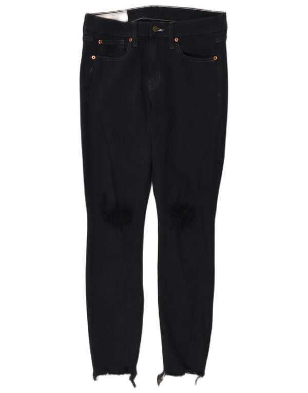 Gap Damen Mid Rise Skinny Jeans W28 L28 Marineblaue Baumwolle