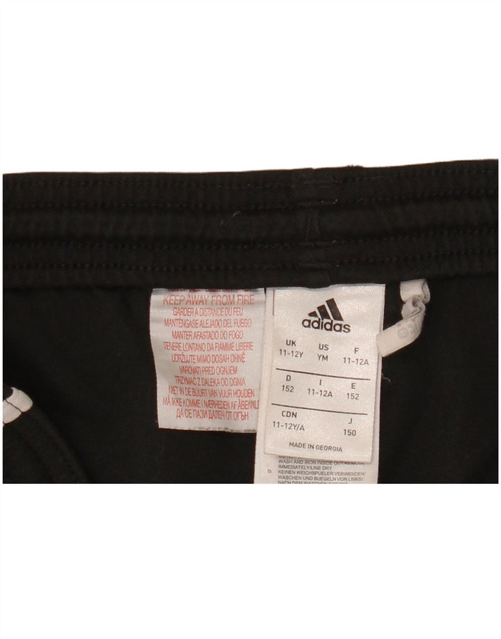 Adidas Boys Climalite Sportshorts 11-12 år Sort polyester