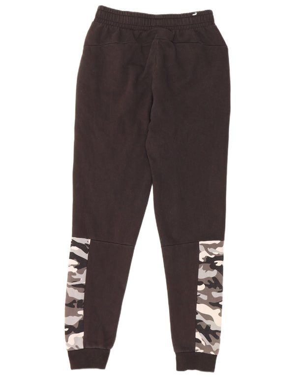 Puma Pantalon de survêtement pour homme en coton camouflage Small Noir