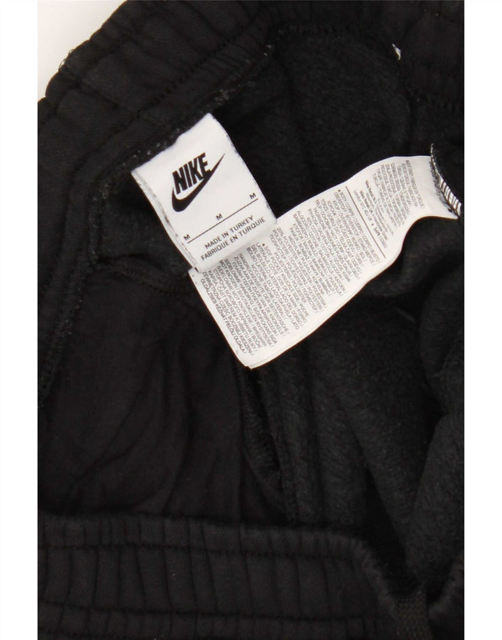 Nike Mens Tracksuit Trousers Joggers Medium Black Cotton