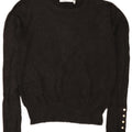 Zara Womens Boat Neck Jumper Sweater UK 10 Small Grey
