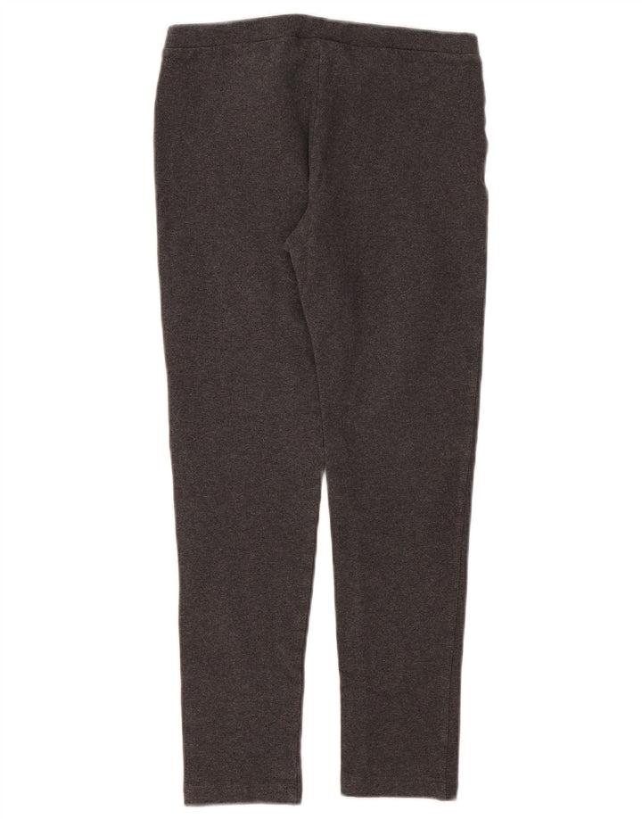 Champion Womens Herritage Fit Leggings UK 12 Medium Grey Bomuld