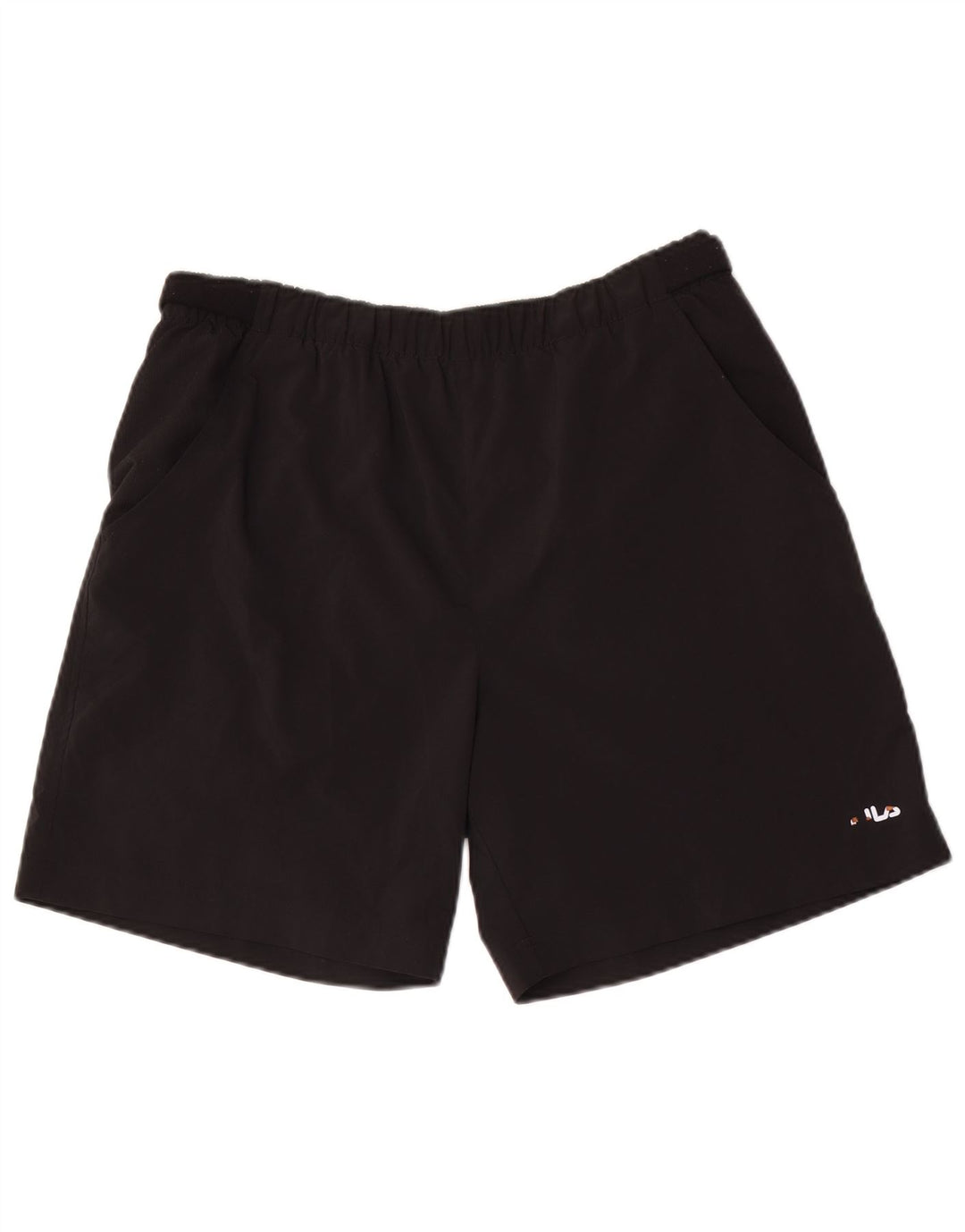 Pantaloncini sportivi da uomo Fila poliestere medio nero