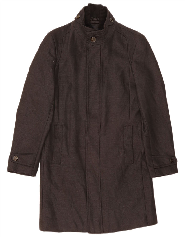Trench pentru bărbați Zara UK 38 Medium Negru