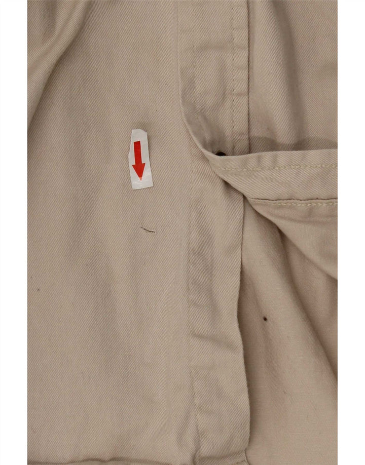 Wrangler Mens Shirt XL Beige Cotton