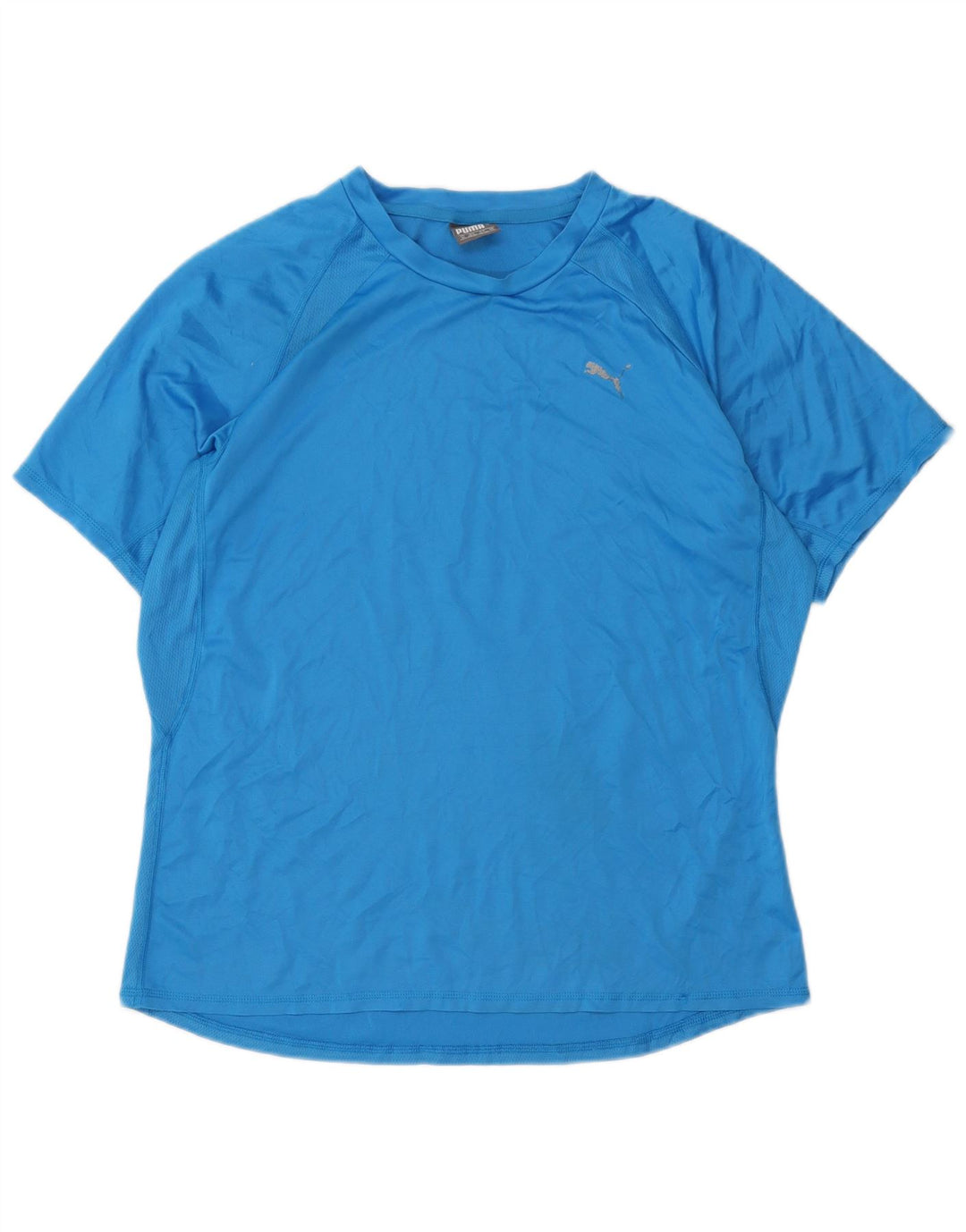 PUMA Womens T-Shirt Top UK 18 XL Blue