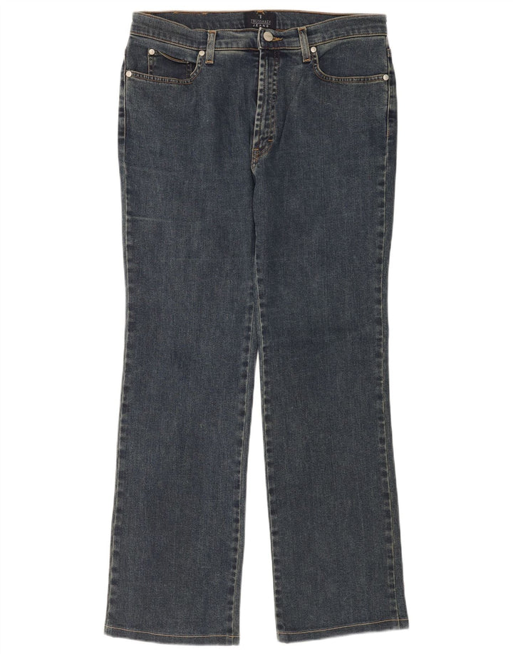 Женские джинсы Trussardi Bootcut W32 L30 синие, хлопок