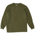 L.L.BEAN Boys Top Long Sleeve 10-11 Years Medium Khaki Cotton