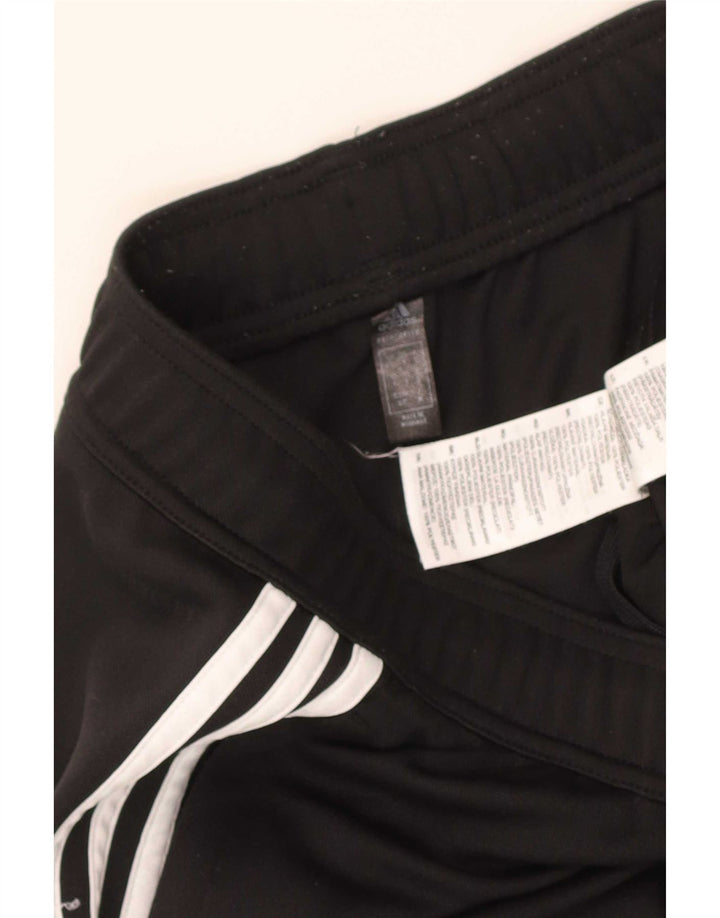 Calça Adidas Mens Treino Pequeno Poliéster Preto