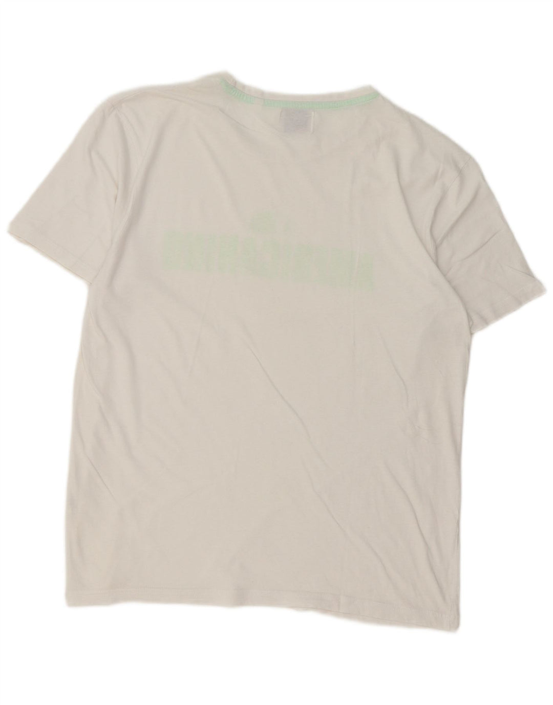 Americanino T-Shirt Regular Graphic Homme Blanc Moyen Coton