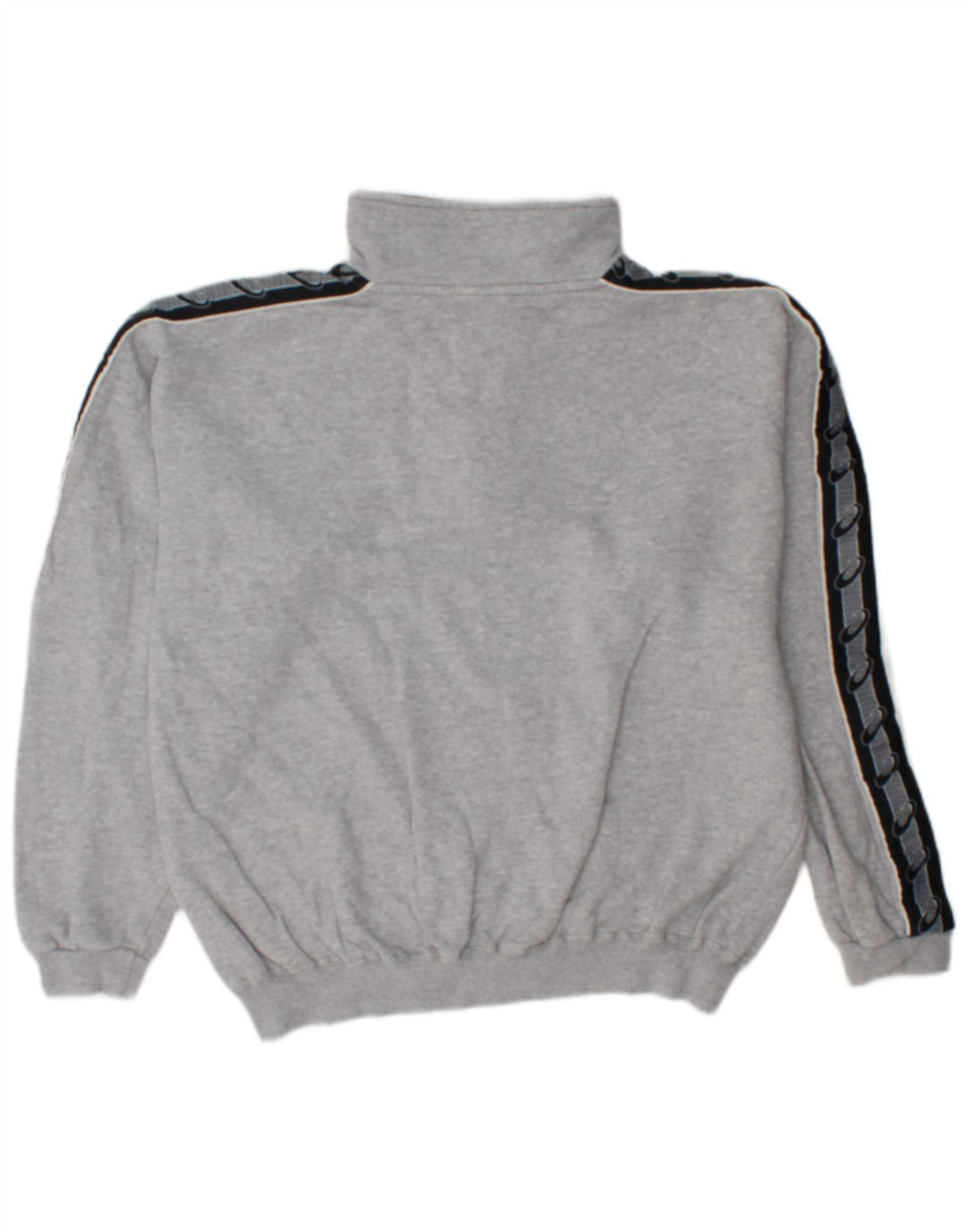 Asics Mens Loose Fit Graphic Sweatshirt Jumper Medium Grey Colourblock