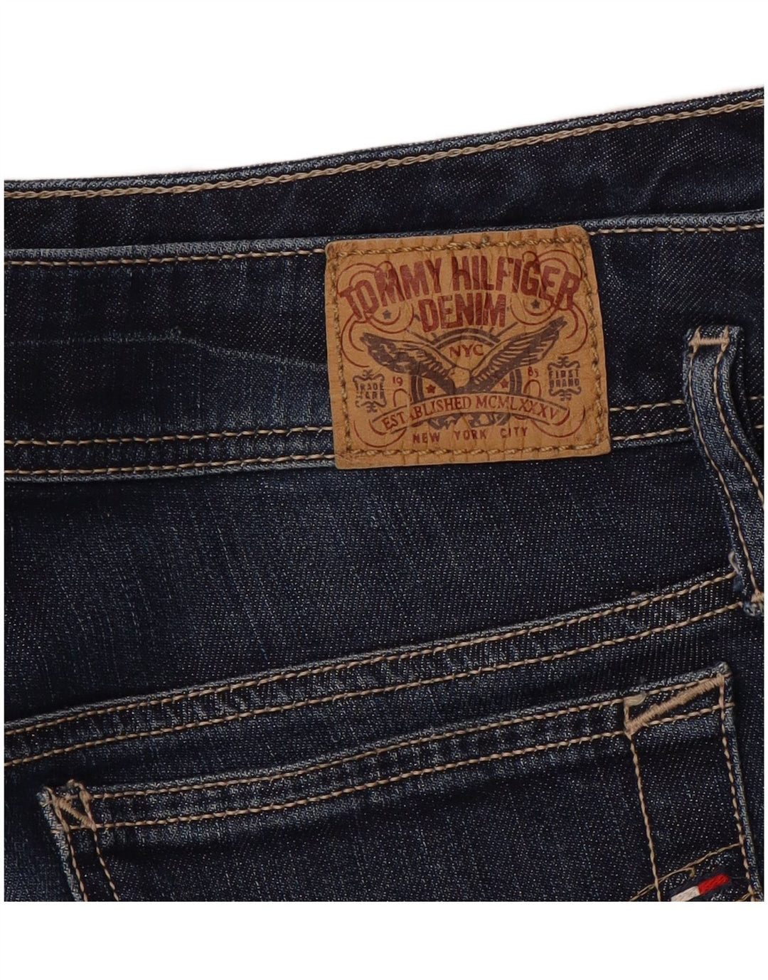 Tommy Hilfiger Womens Slim Jeans W30 L30 Blue