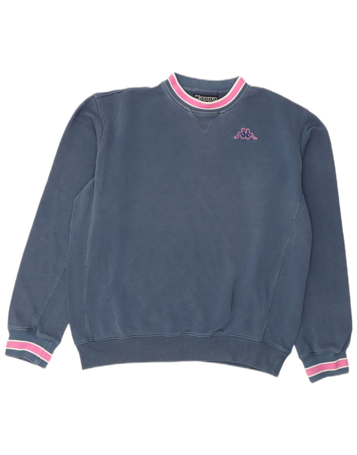 Kappa Herre Sweatshirt Jumper XL Marineblå Bomuld