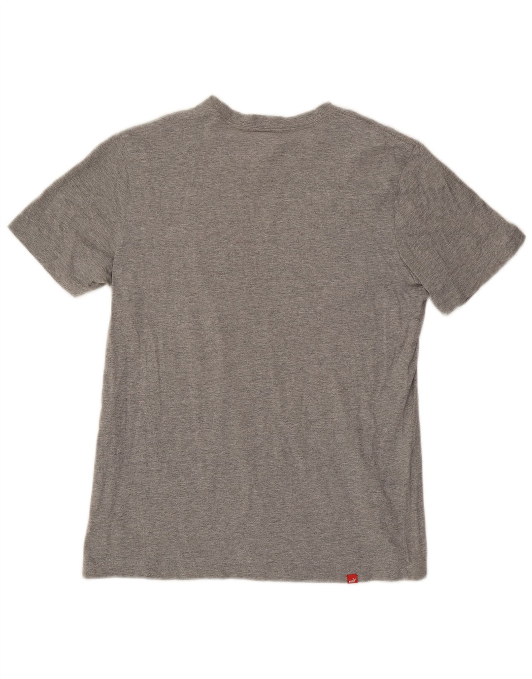 Puma Mens Graphic T-Shirt Top Medium Grey Cotton