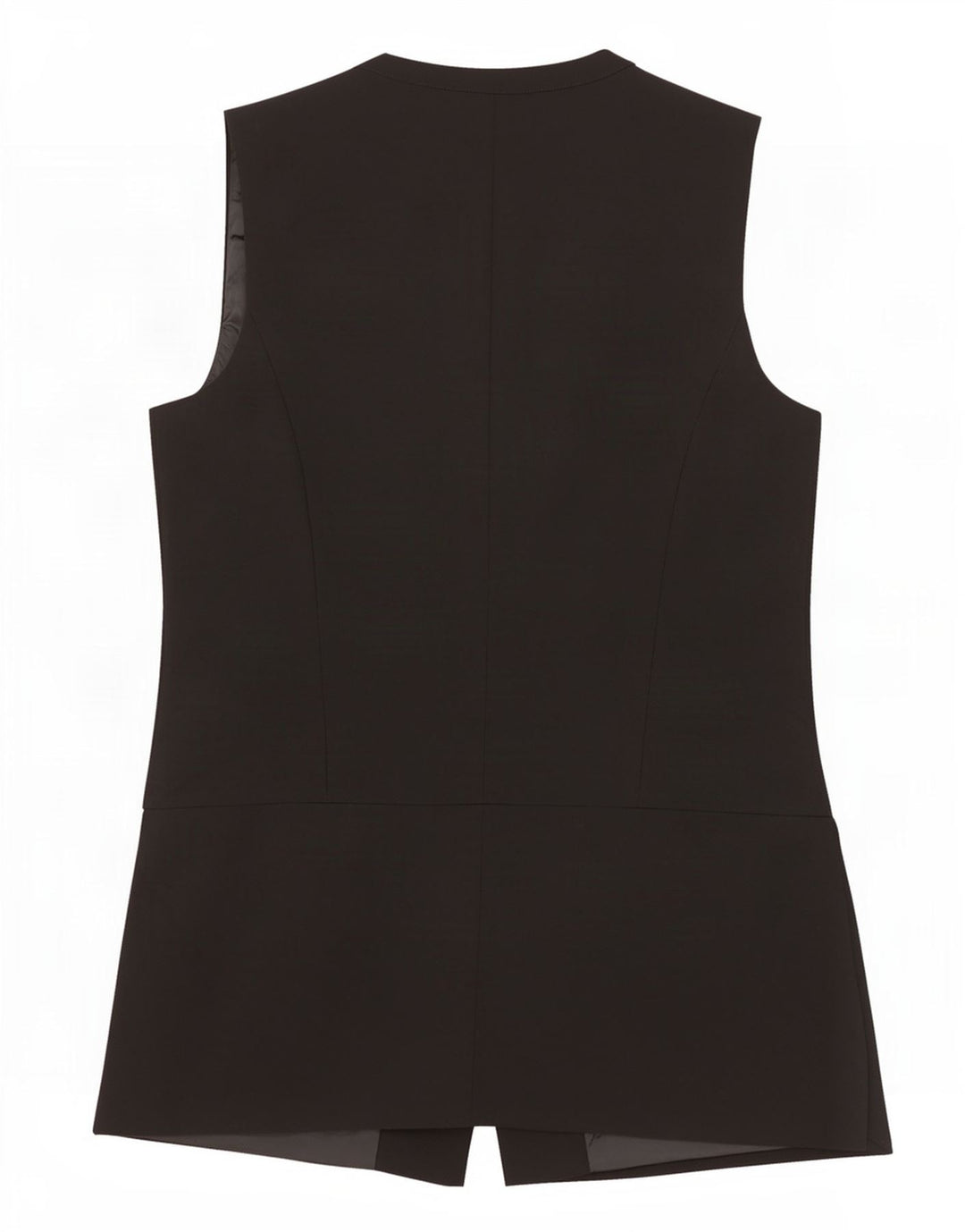 Marks & Spencer Womens Gilet UK 14 Medium Black Polyester