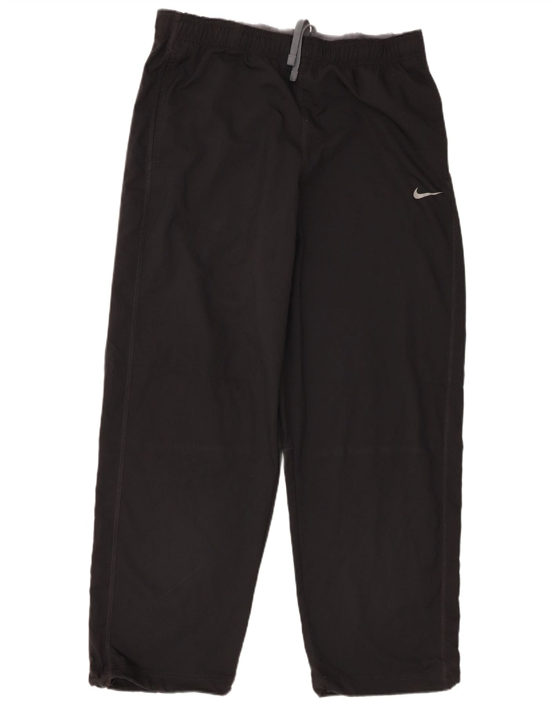 Nike Mens Dri Fit Tracksuit Trousers Large Black Polyester