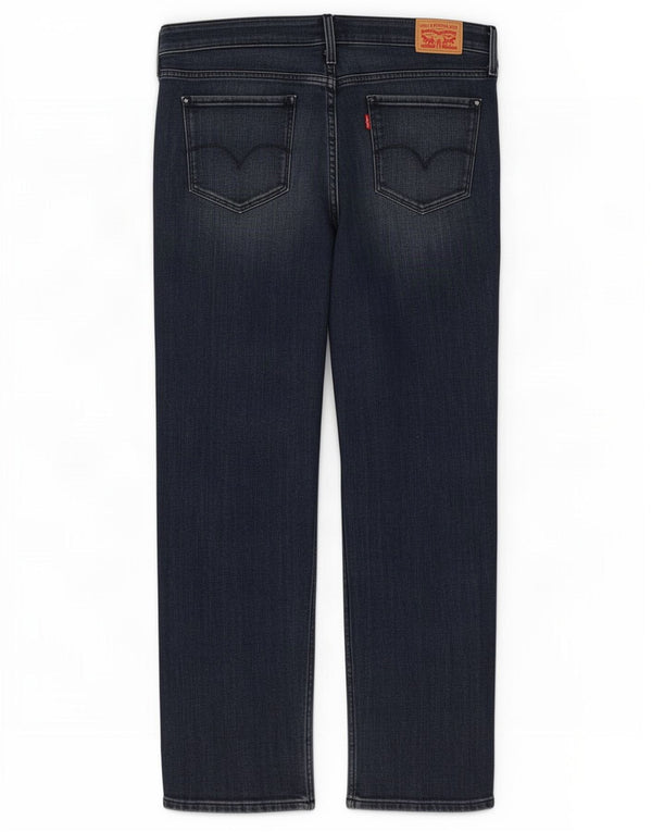 Levi's Damen 314 Shaping Straight Jeans US 20 3XL W38 L30 Marineblaue Baumwolle