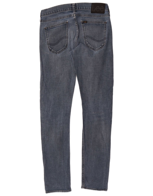 Lee Mens Luke Slim Jeans W30 L32 Plavi pamuk