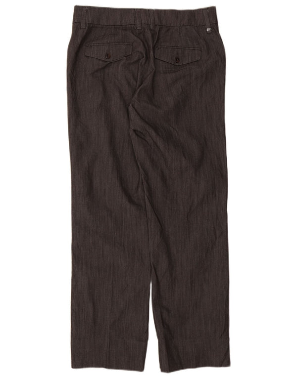 Lee Dame Lige Casual Bukser US 8 Medium W30 L29 Grå Bomuld