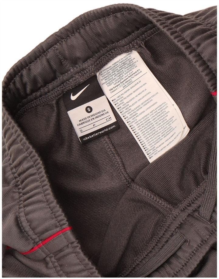 Pantaloni della tuta da donna Nike UK 8 Small Grigio Poliestere