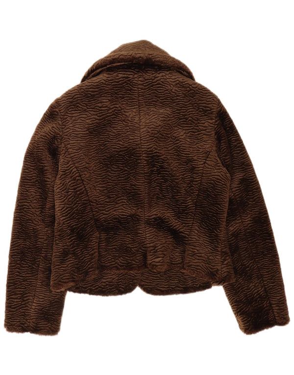 Berkertex Damen Kunstpelzjacke UK 14 Large Braun Acryl