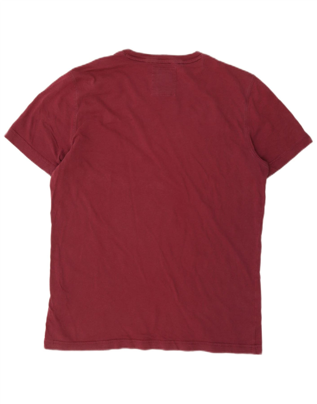 Besætningstøj Herre T-shirt Top Medium rødbrun bomuld