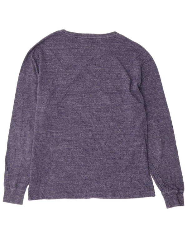 Polo Ralph Lauren Herre Top Langærmet Medium Navy Blue Bomuld