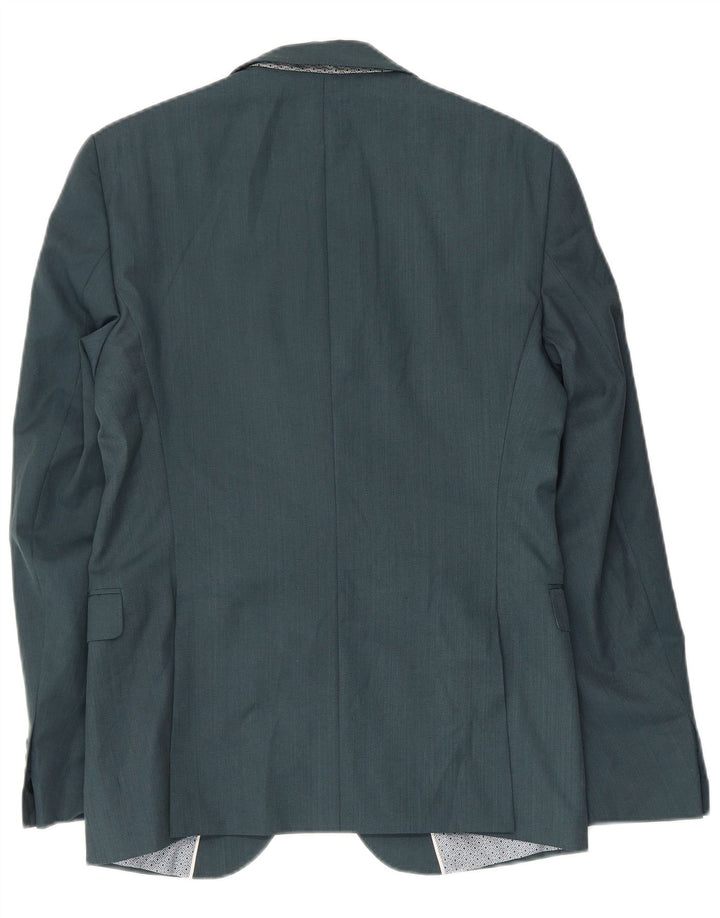 Zara Herre 2-knaps blazerjakke UK 36 Small Green