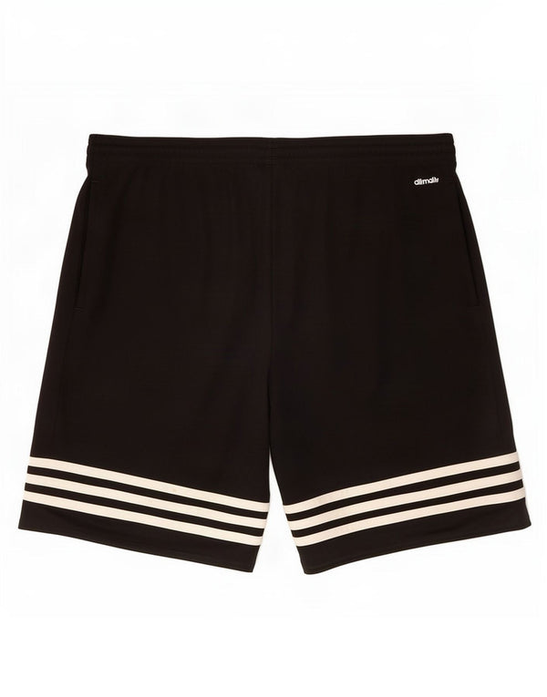 Pantaloncini sportivi Adidas Climalite da ragazzo 13-14 anni XL Poliestere nero