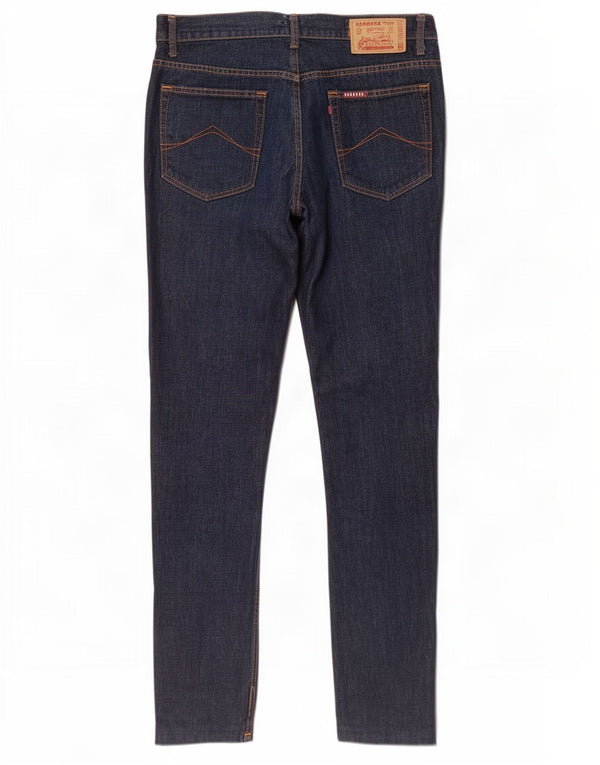 Carrera Damen 700 Slim Jeans W36 L32 Marineblau Baumwolle