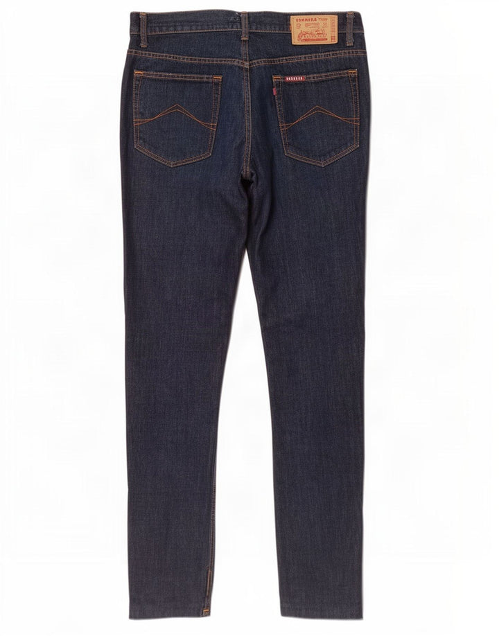 Carrera Damen 700 Slim Jeans W36 L32 Marineblau Baumwolle