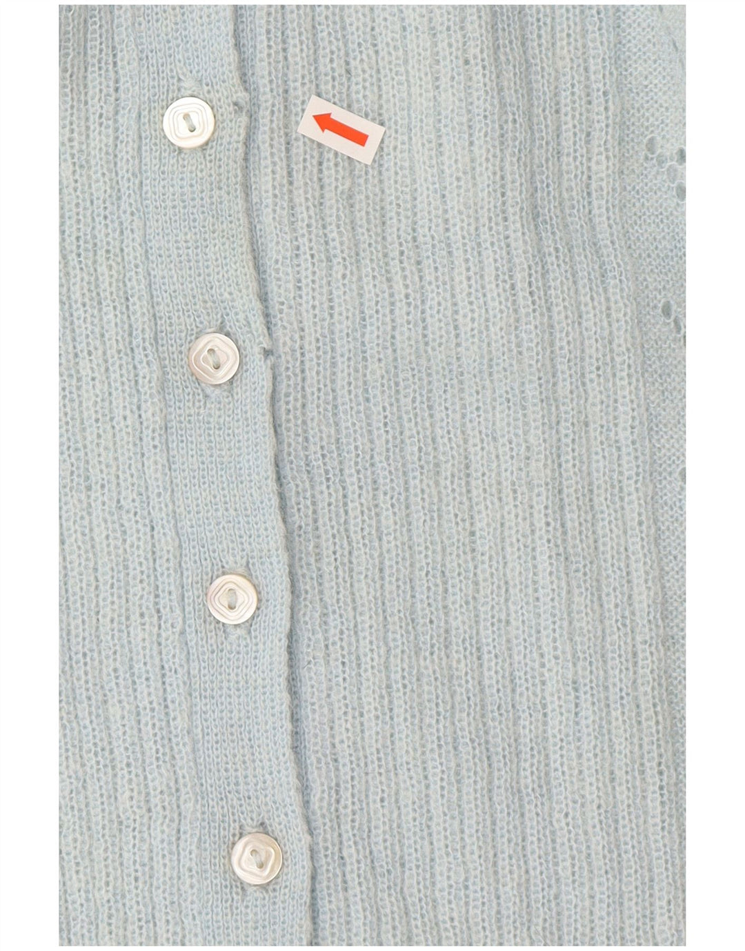 Vintage Womens Cardigan Sweater UK 14 Large Blue Classic