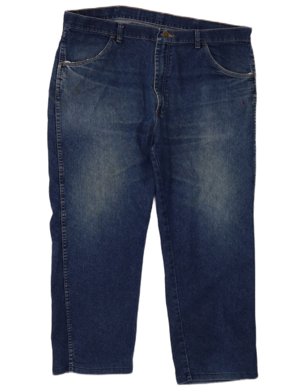Wrangler Womens Regular Fit Straight Jeans W40 L29 Blå Bomuld