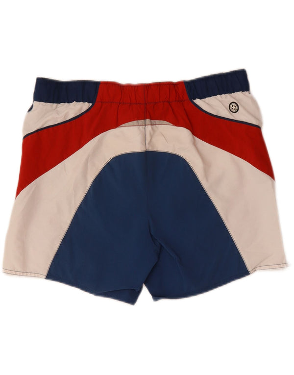 COLMAR Mens Graphic Swimming Shorts IT 48 Medium  Blue Colourblock