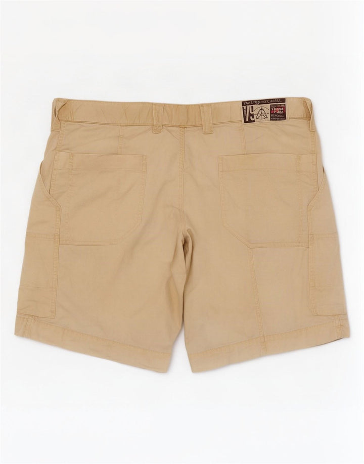 Think Pink Womens Cargo Shorts IT 48 XL W36 Beige