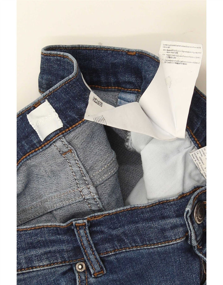 Hugo Boss Womens Slim Jeans W30 L32 Blue Cotton