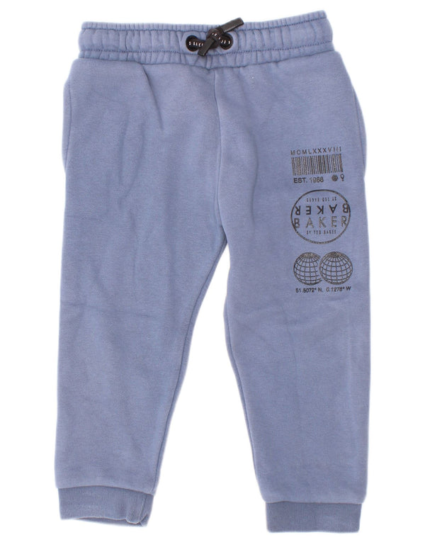 Ted Baker Pantalon de survêtement graphique pour bébé garçon 18-24 mois Bleu