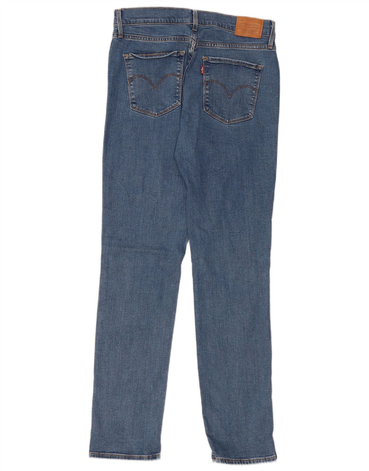 Damskie jeansy Levi's 312 Shaping W29 L32 Niebieski Lyocell