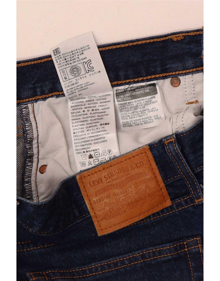 Levi's Womens Wedgie Cropped Jeans W30 L26 Blue Cotton