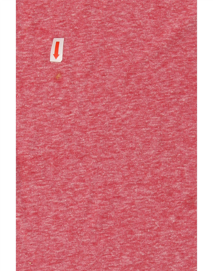 TOMMY HILFIGER Womens T-Shirt Top UK 10 Small Pink Polyester Vintage Tommy Hilfiger and Second-Hand Tommy Hilfiger from Messina Hembry 