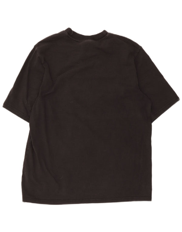 Adidas T-shirt graphique pour homme en coton noir moyen