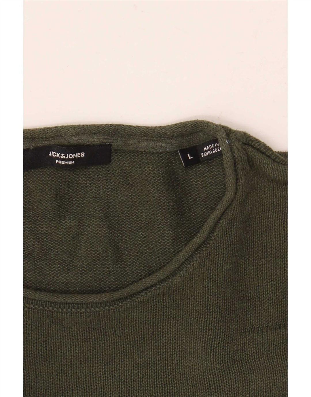 Maglione maglione girocollo da uomo Jack & Jones grande verde