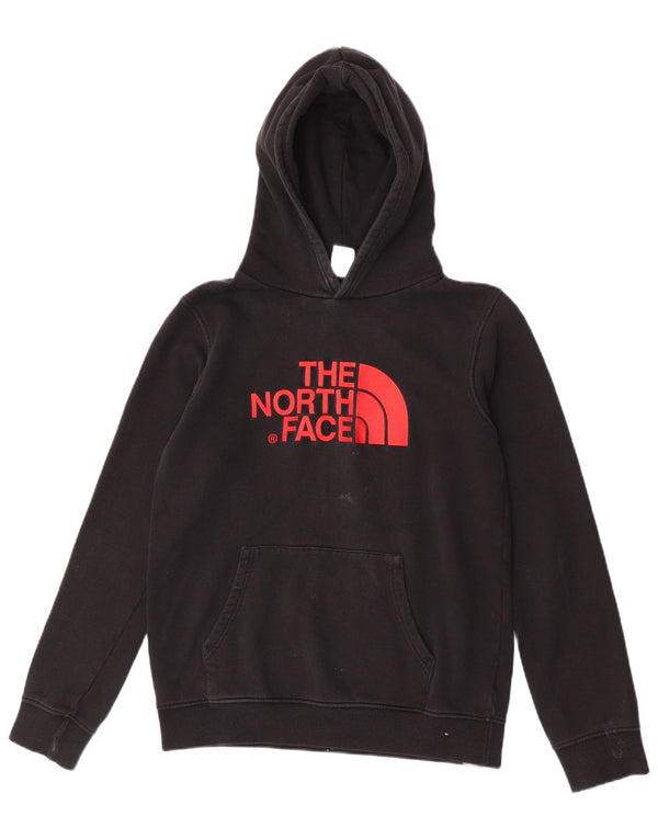 Felpa con cappuccio grafica per ragazze The North Face 13-14 anni XL in cotone nero